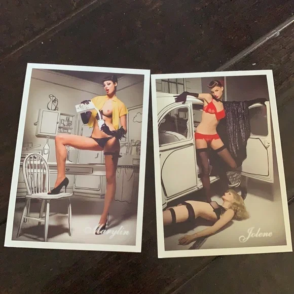 Vintage Collectible Post Cards by Agent Provocateur - Picture 8 of 10